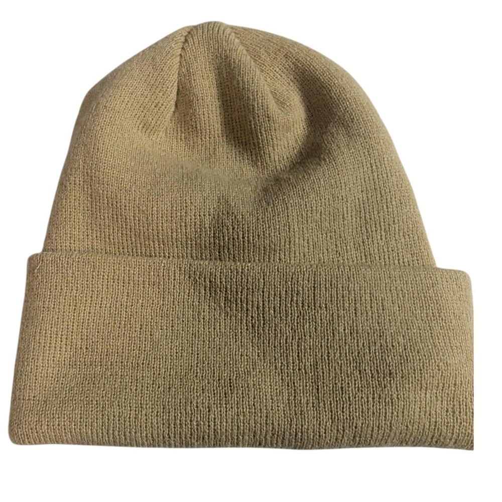 New Orleans Pelicans Adidas Knit Beanie Hat Tan One Size Fits All NBA - Picture 7 of 7